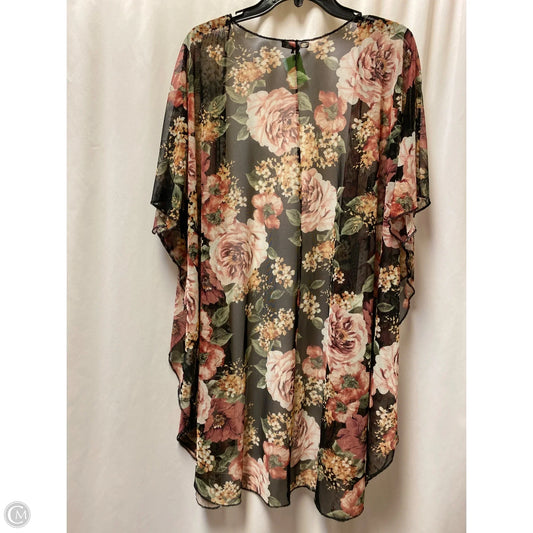 Swimwear Cover-up By Clothes Mentor In Black, Size: 1x