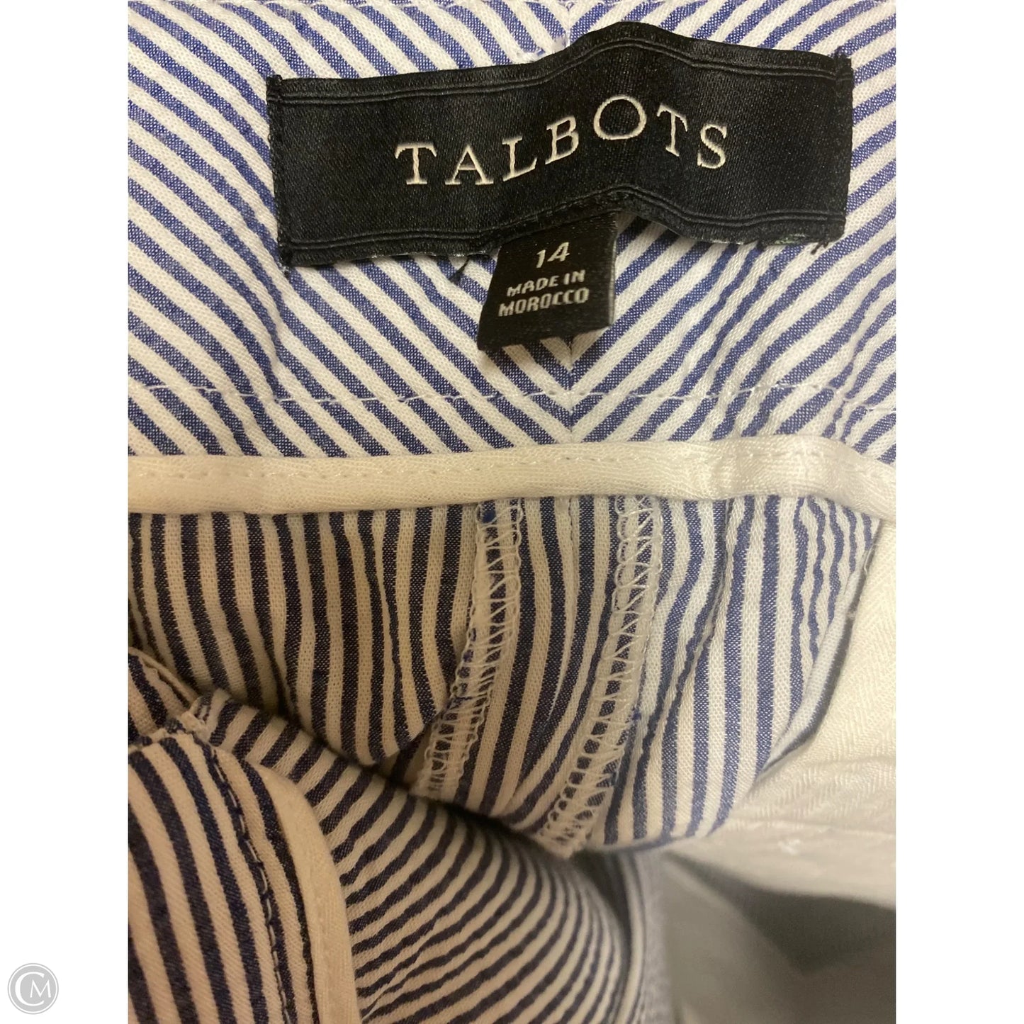 Shorts By Talbots In Blue, Size: 14