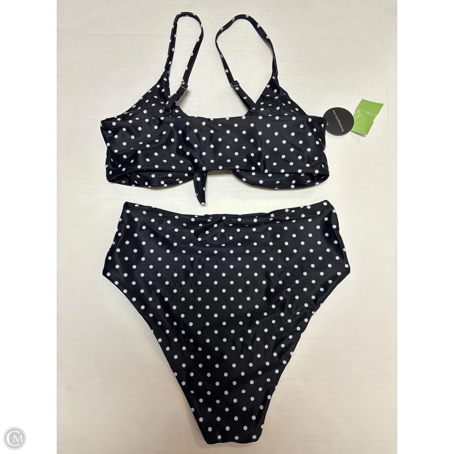 Swimsuit 2pc By Clothes Mentor In Black & White, Size: M