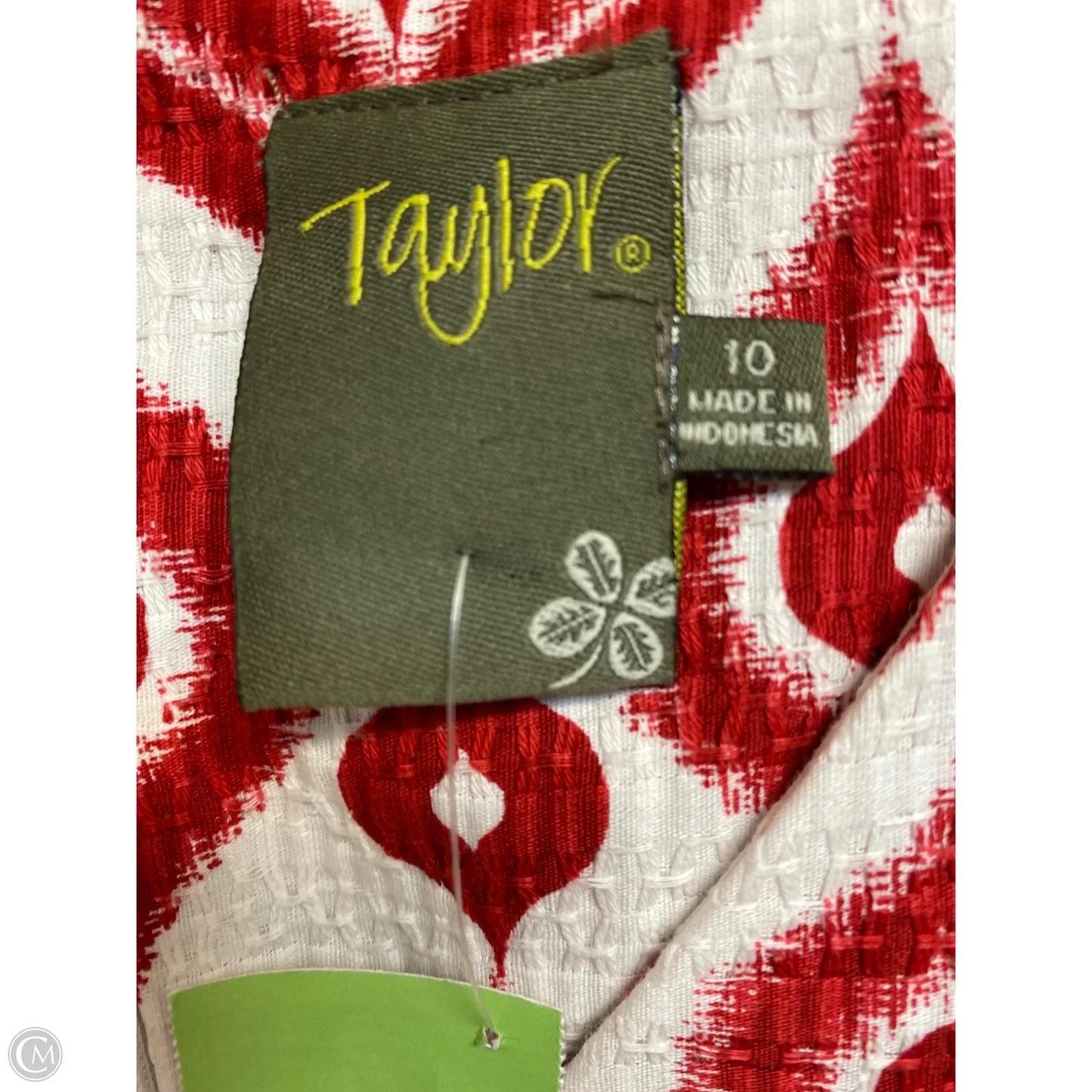 Dress Casual Midi By Taylor In Red, Size: M