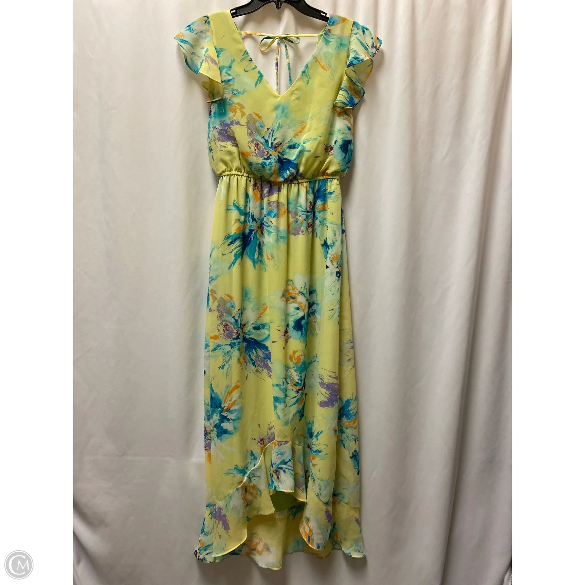Dress Casual Maxi by Emma and Michele in Yellow, Size: S Dress Casual Maxi by Emma and Michele in Yellow, Size: S