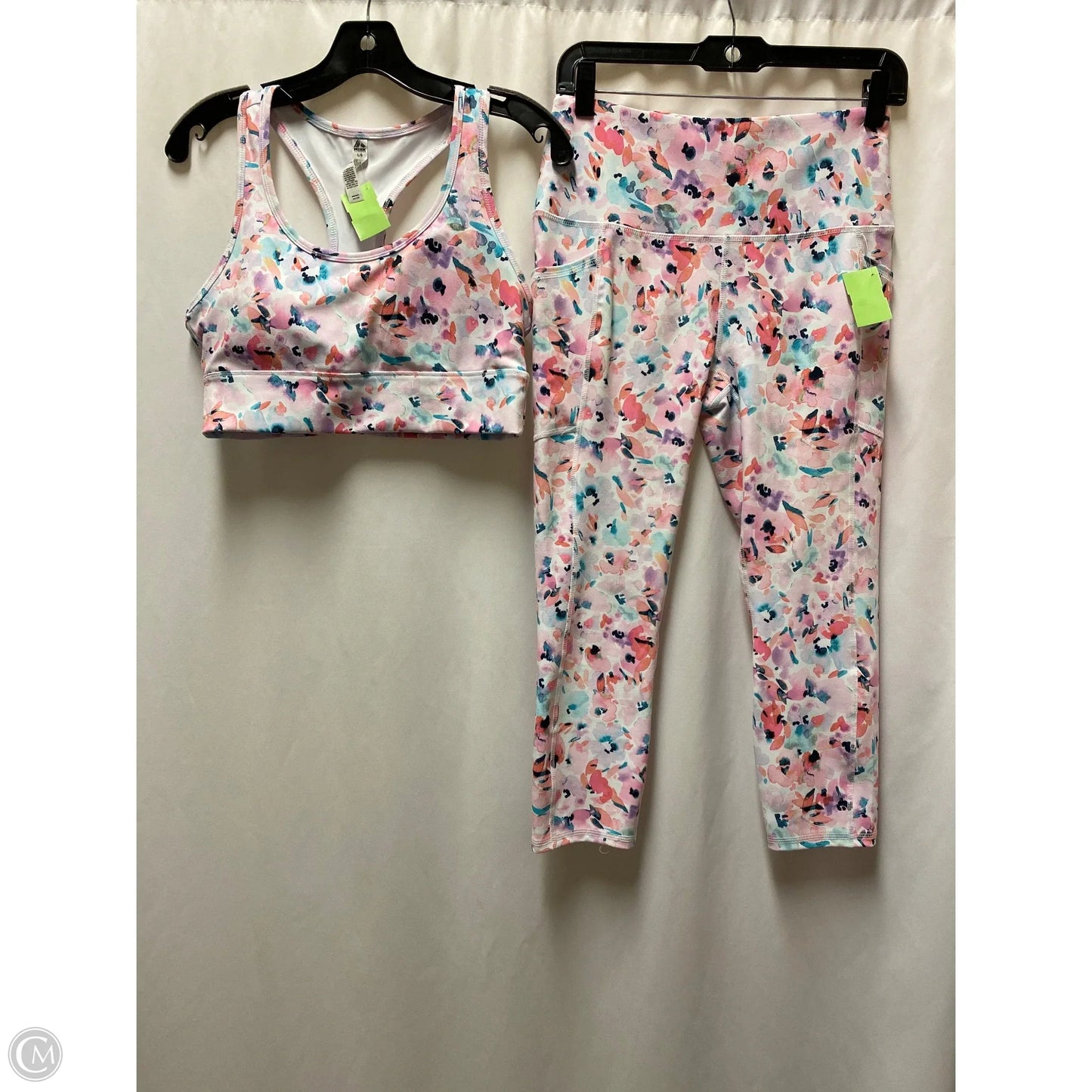 Athletic Bra By Rbx In Pink, Size: L