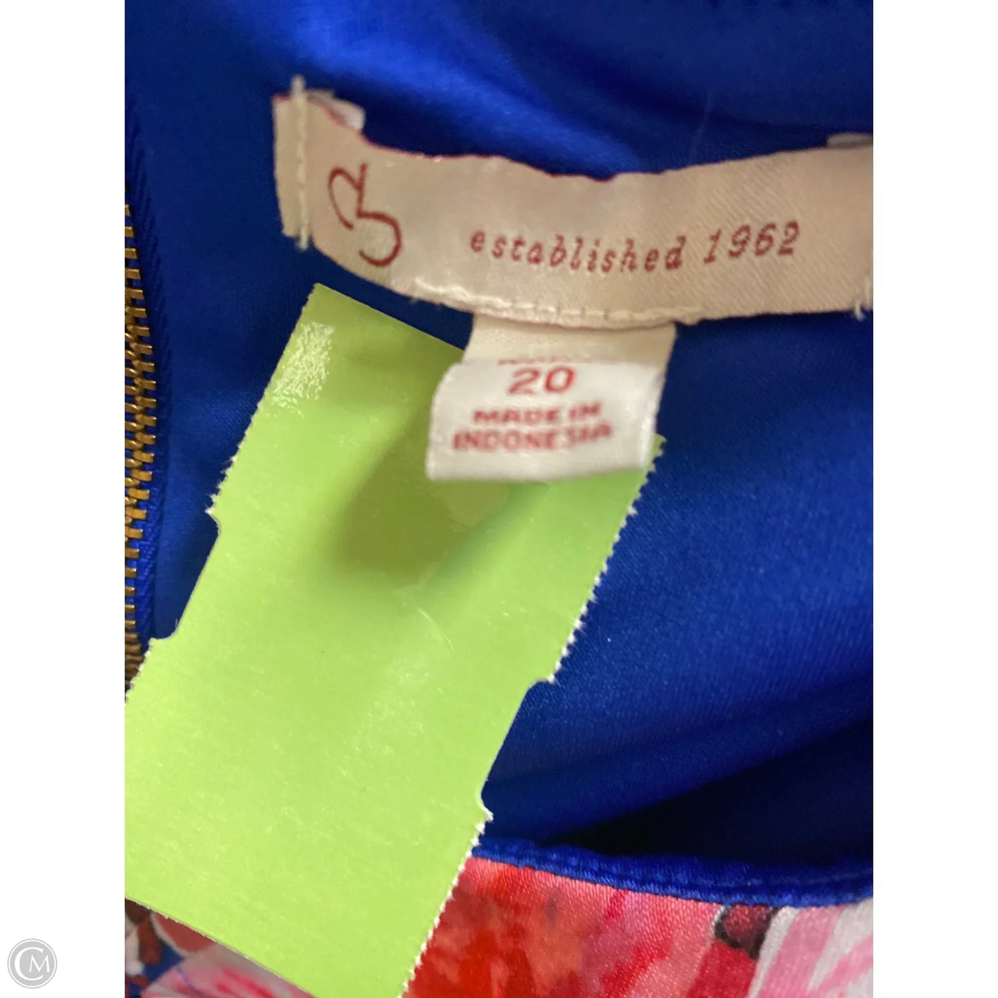 Dress Casual Midi By Cb Studio In Blue, Size: 2x