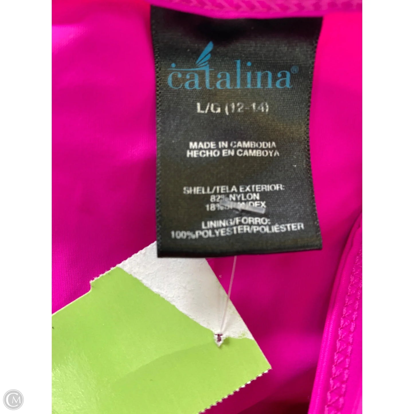 Swimsuit By Catalina In Pink, Size: L