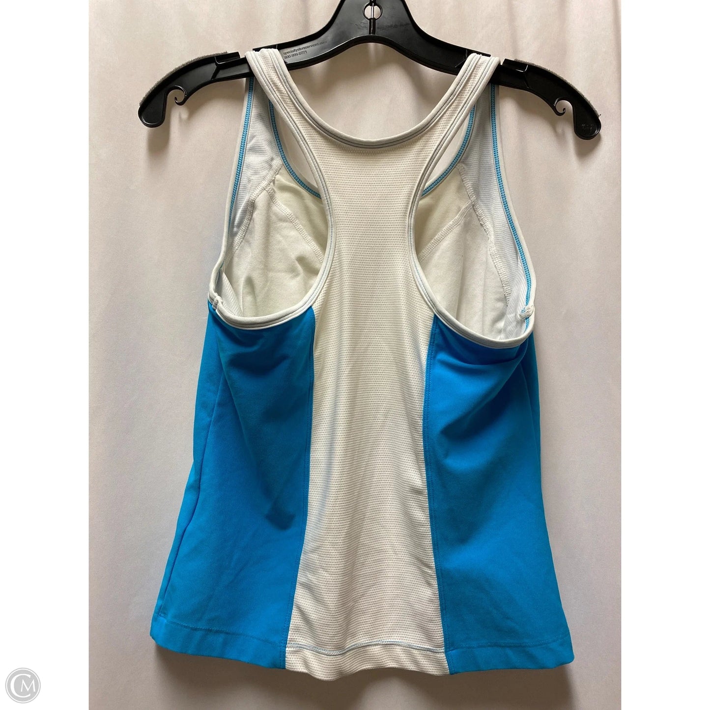 Athletic Tank Top By Nike In White, Size: L