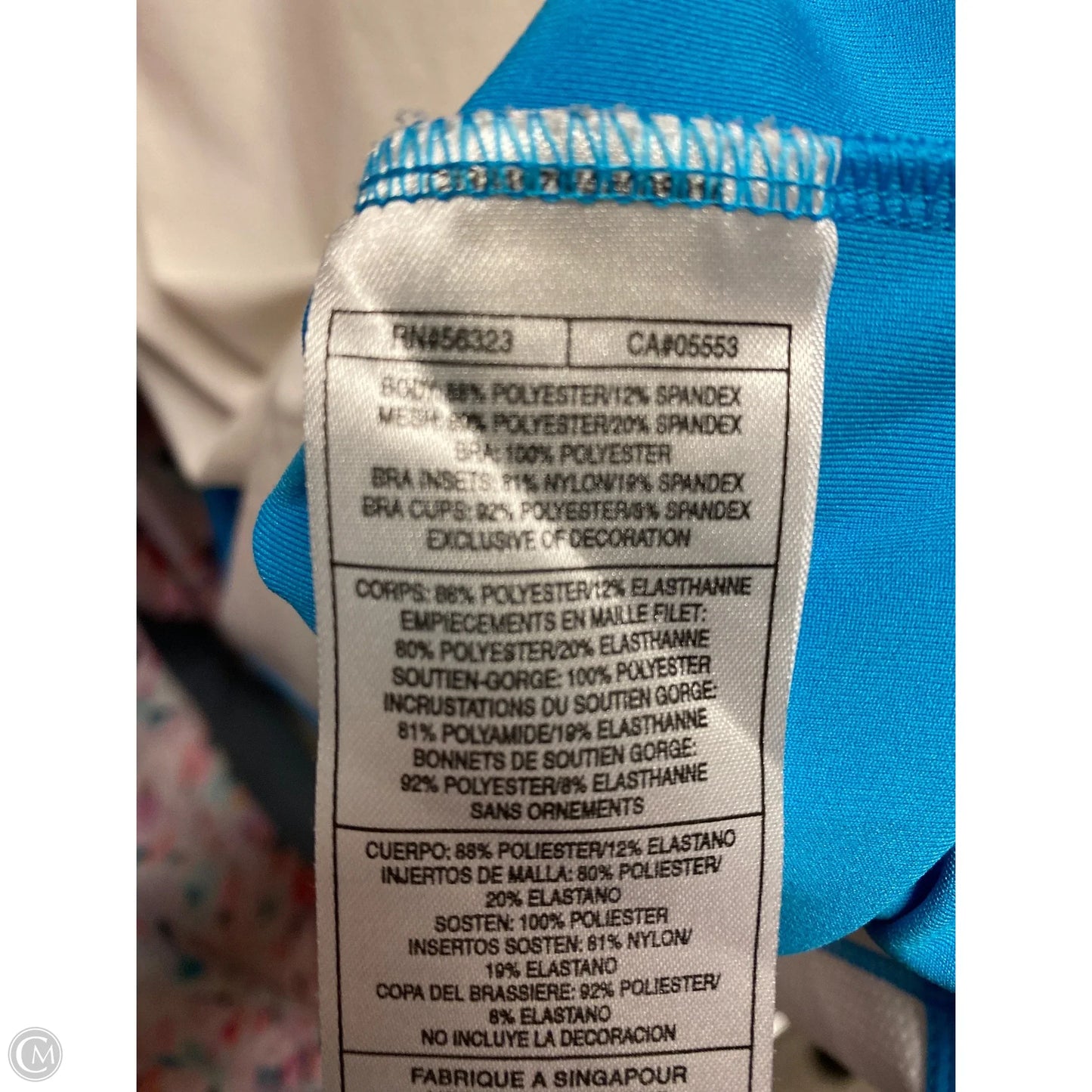 Athletic Tank Top By Nike In White, Size: L