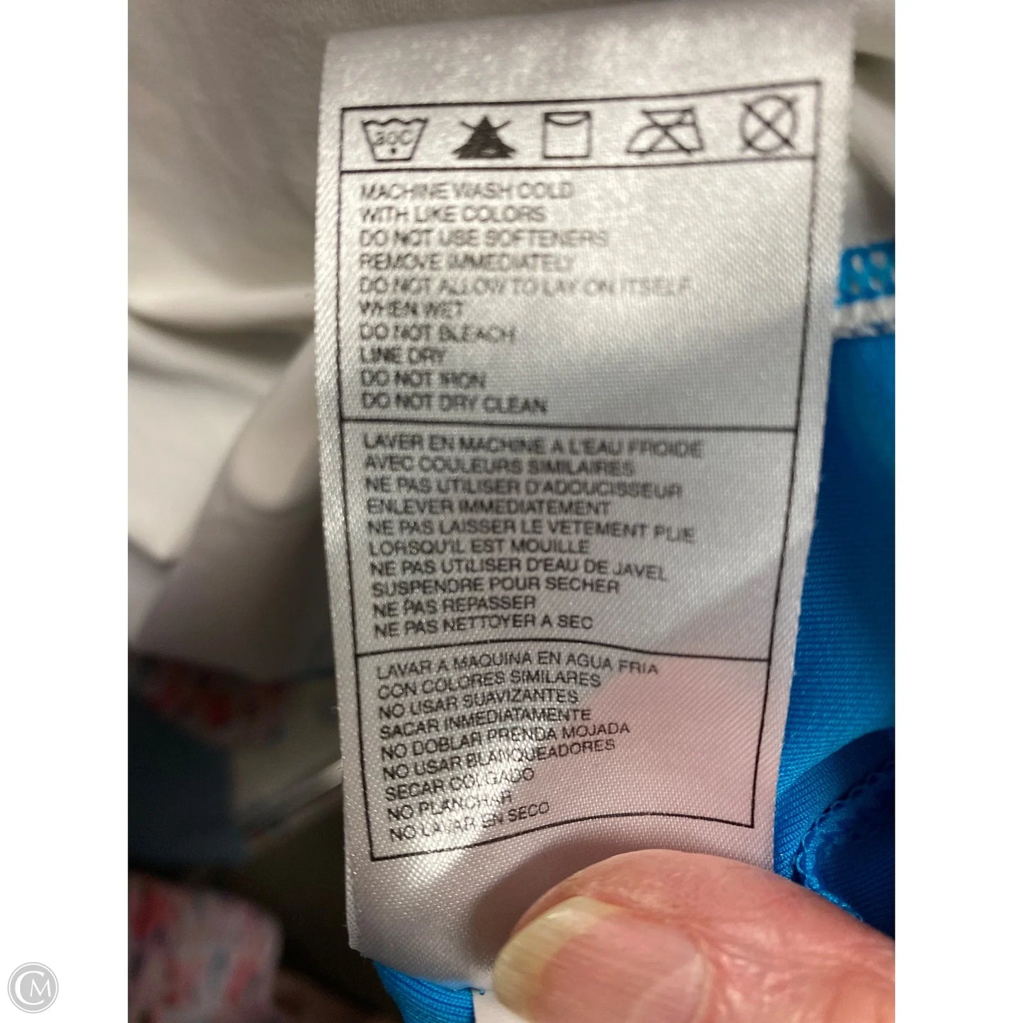 Athletic Tank Top By Nike In White, Size: L