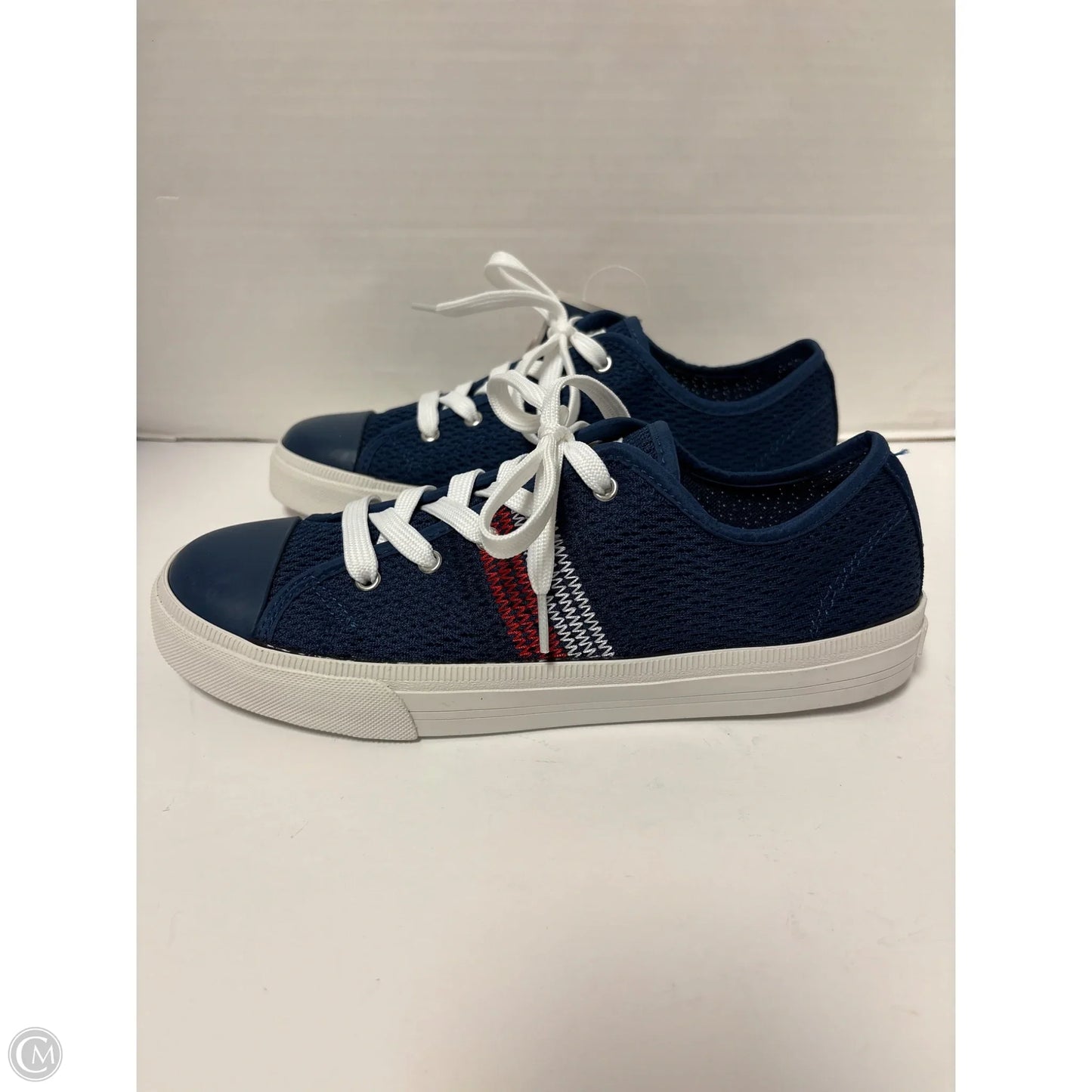 Shoes Sneakers By Tommy Hilfiger In Blue, Size: 9