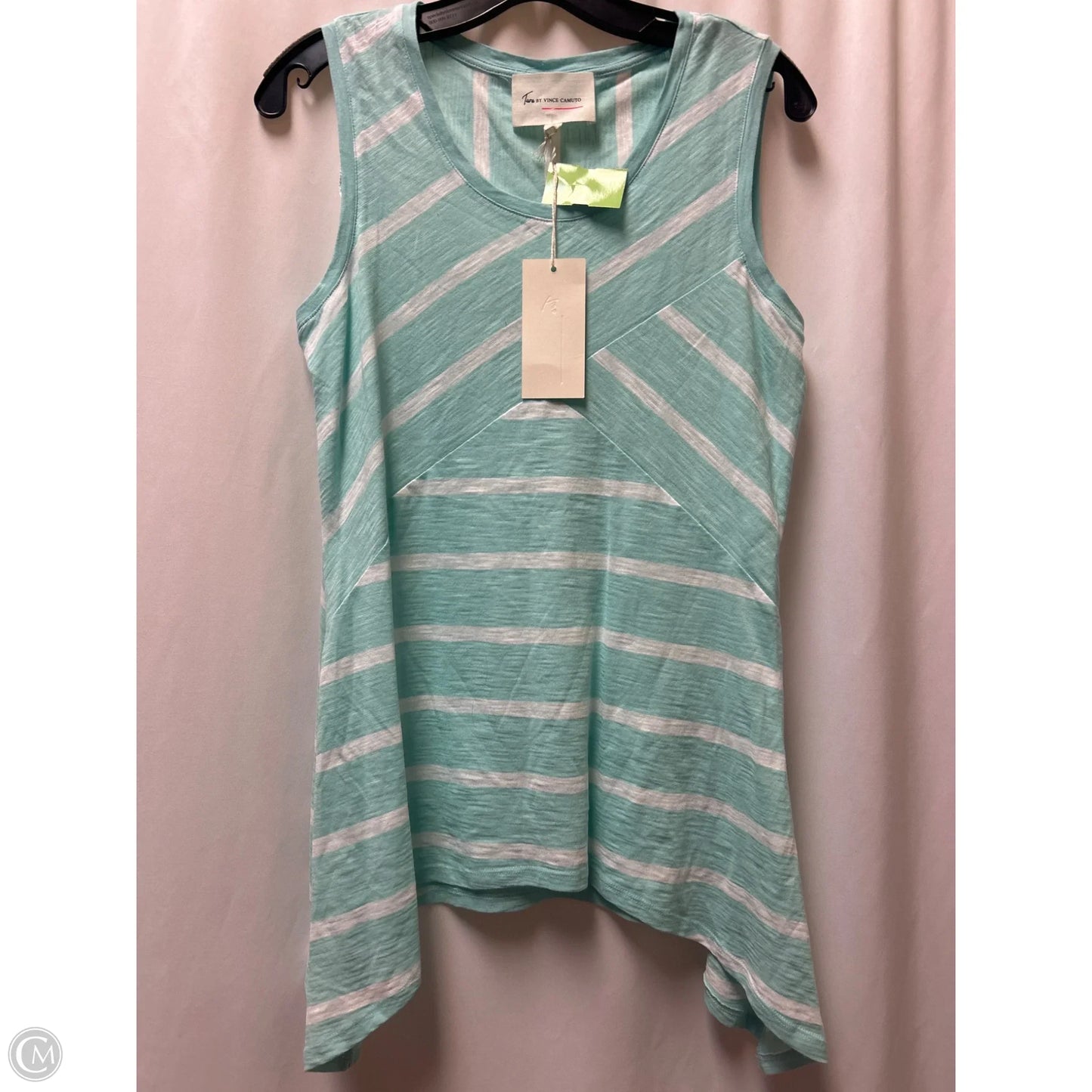 Top Sleeveless By Vince Camuto In Teal, Size: S