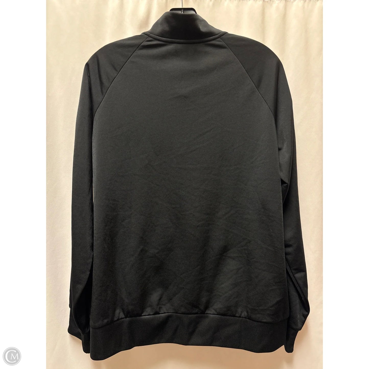 Athletic Jacket By Adidas In Black, Size: Xl