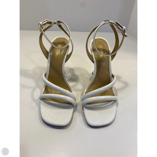 Shoes Heels Wedge By Michael By Michael Kors In White, Size: 7.5