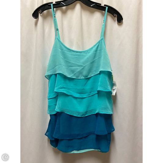 Tank Top By New York And Co In Green, Size: M