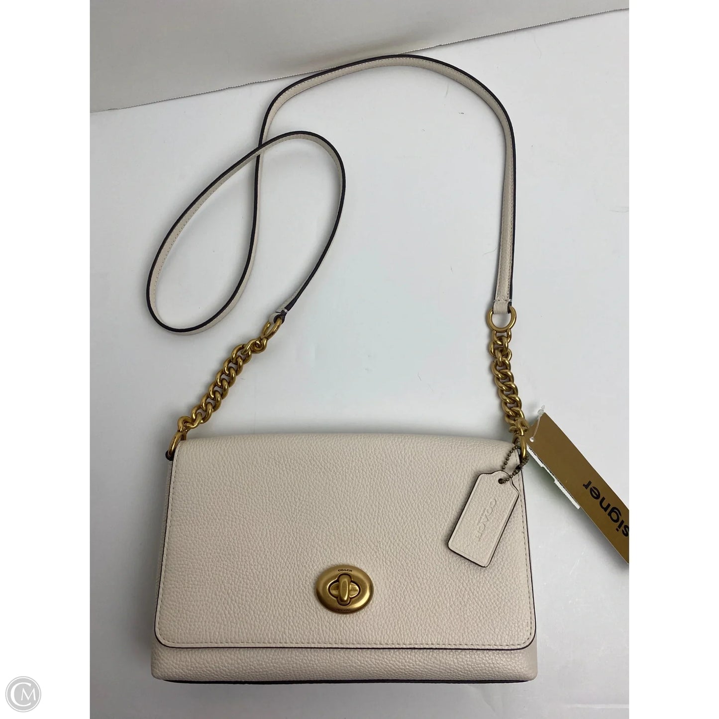 Crossbody Designer By Coach, Size: Medium