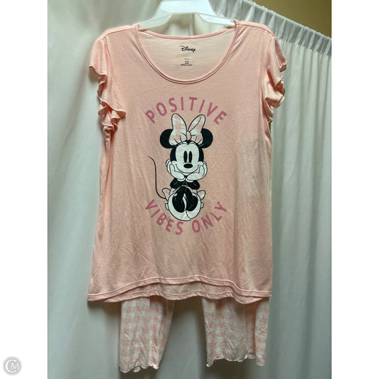 Pajamas 2pc By Disney Store In Pink, Size: S