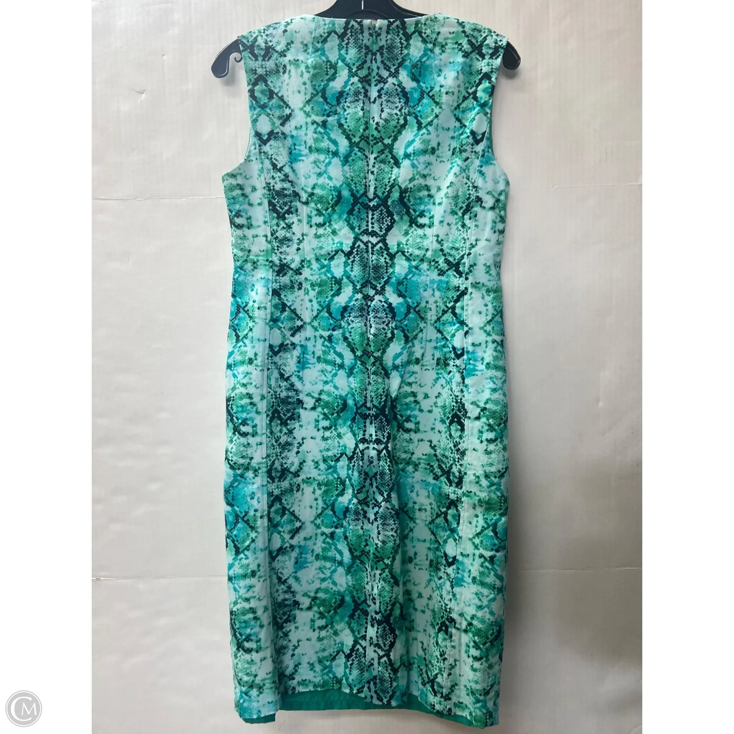 Dress Casual Midi By Liz Claiborne In Green, Size: 10