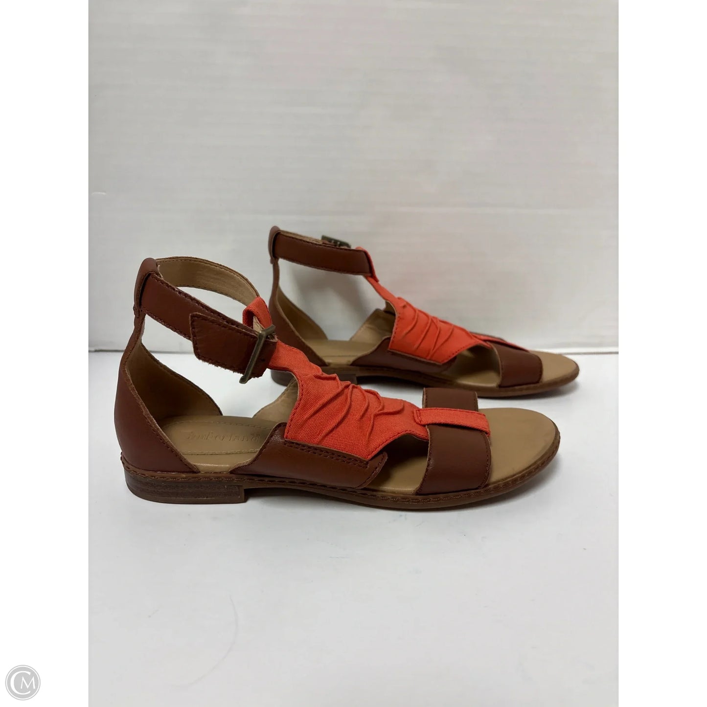 Sandals Flats By Timberland In Orange, Size: 6