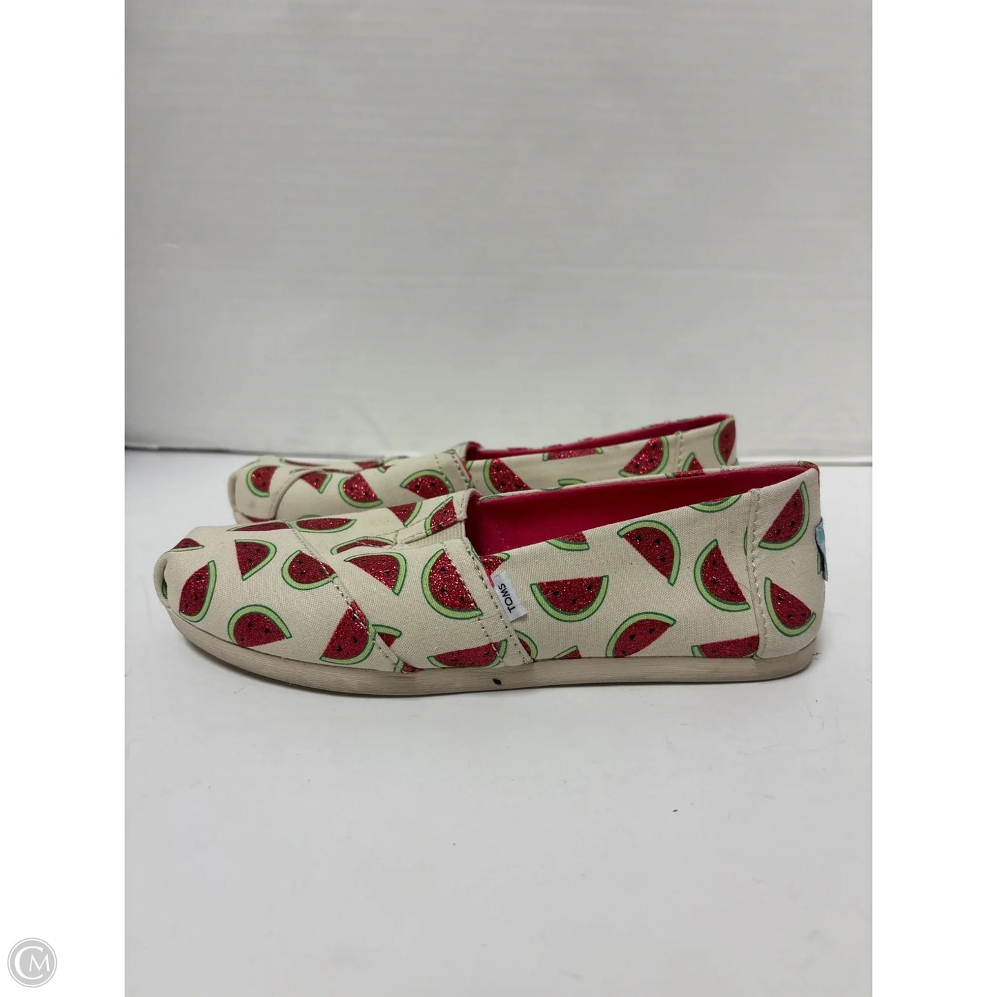 Shoes Flats By Toms In Red, Size: 5.5