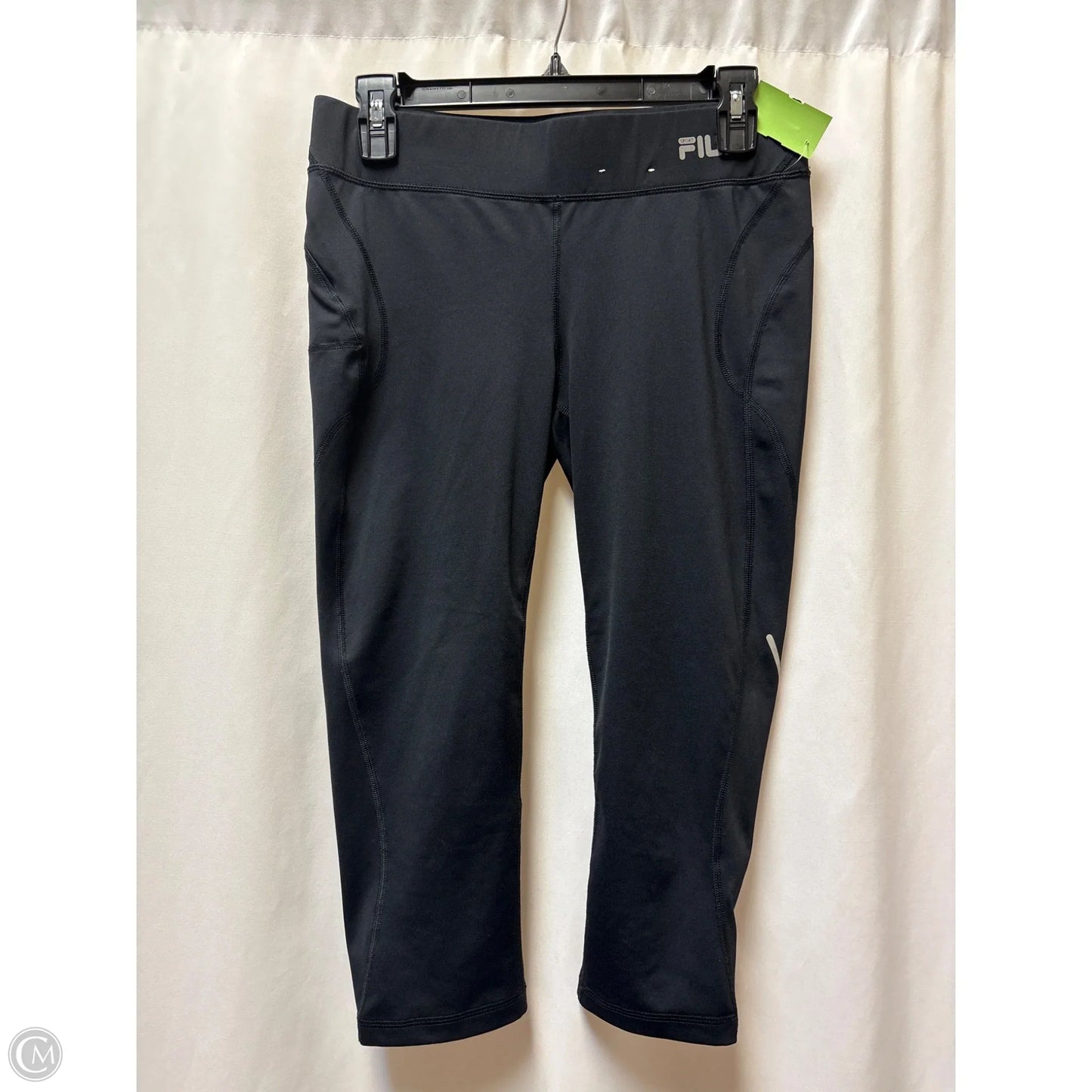 Athletic Capris By Fila In Black, Size: S