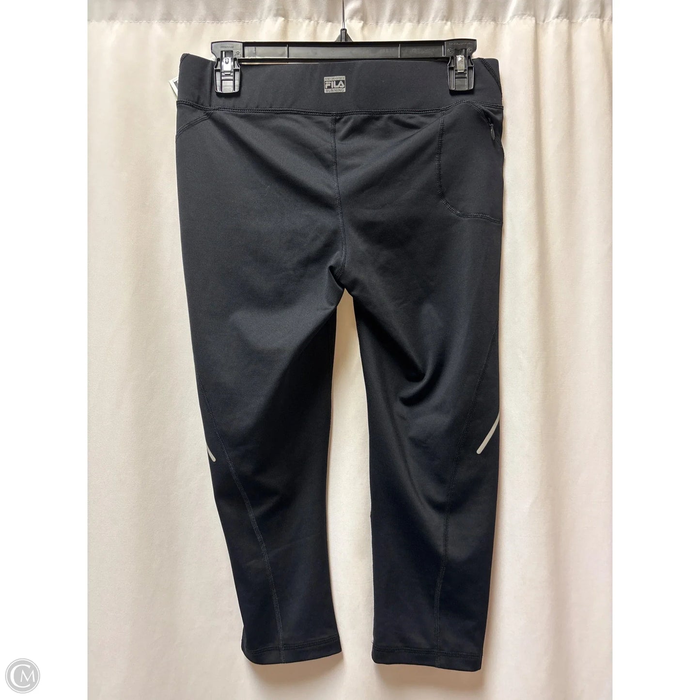 Athletic Capris By Fila In Black, Size: S