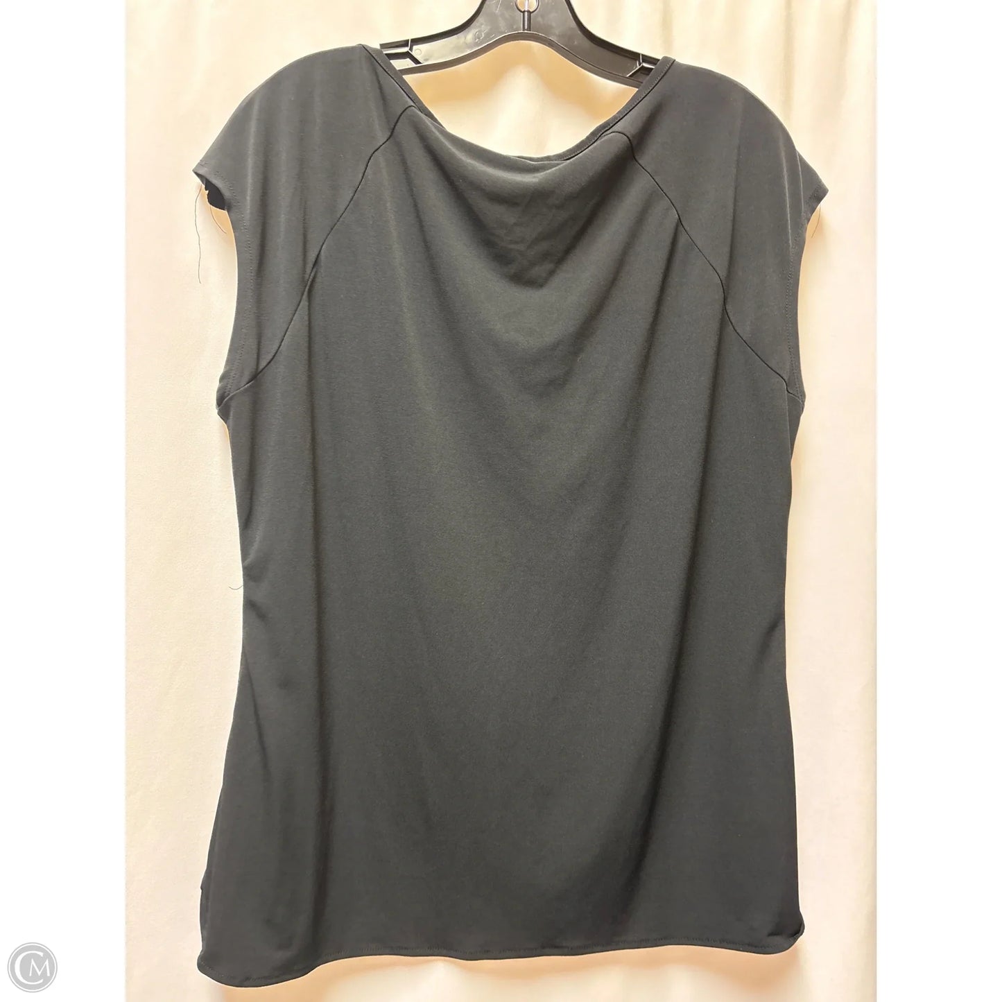 Top Short Sleeve By New York And Co In Black, Size: Xl