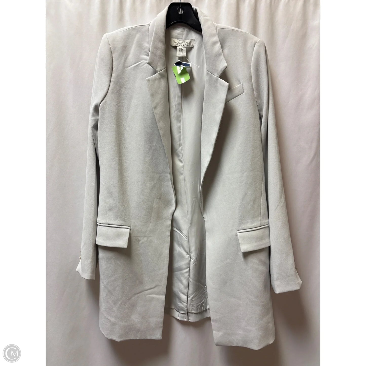 Blazer By Rachel Zoe In Grey, Size: M