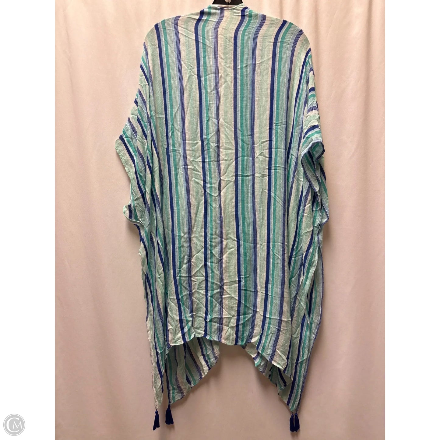 Swimwear Cover-up By Cato In Blue, Size: Osfm