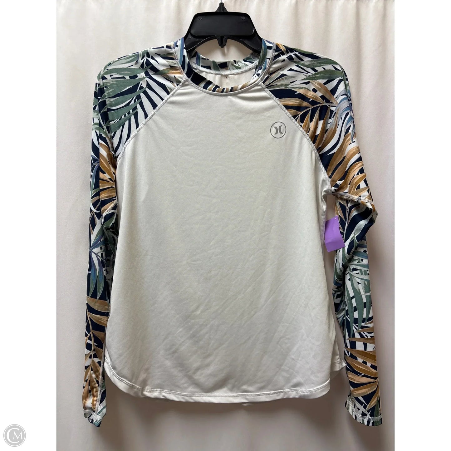 Swimsuit Top By Clothes Mentor In White, Size: M