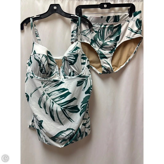 Swimsuit 2pc By Cacique In Green, Size: L