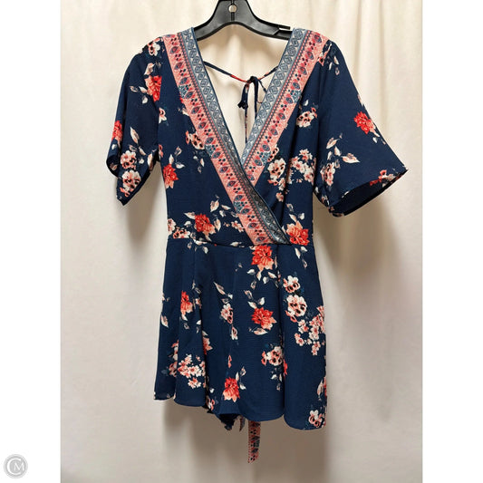 Romper By Miami In Blue, Size: M
