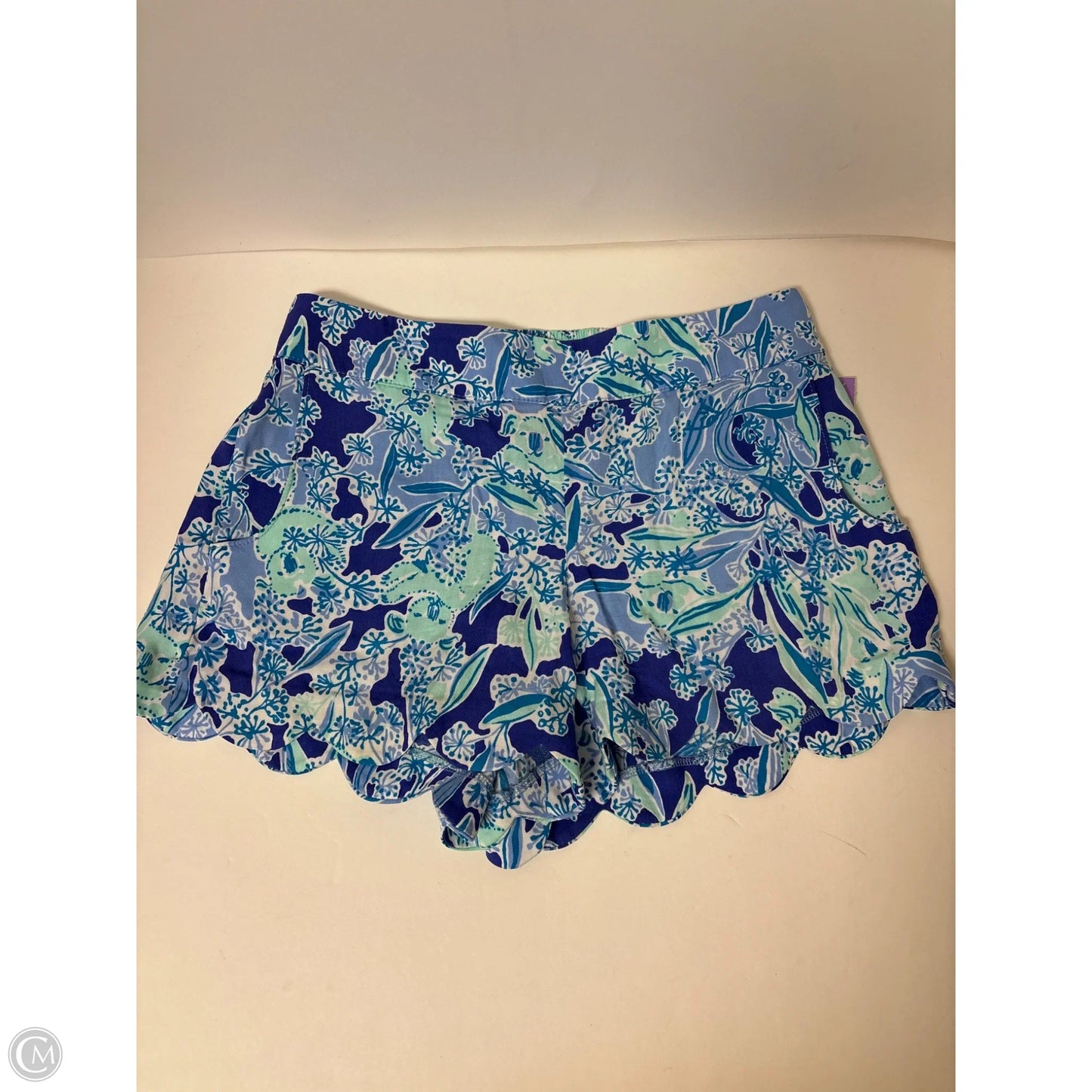 Shorts Designer By Lilly Pulitzer In Blue, Size: M