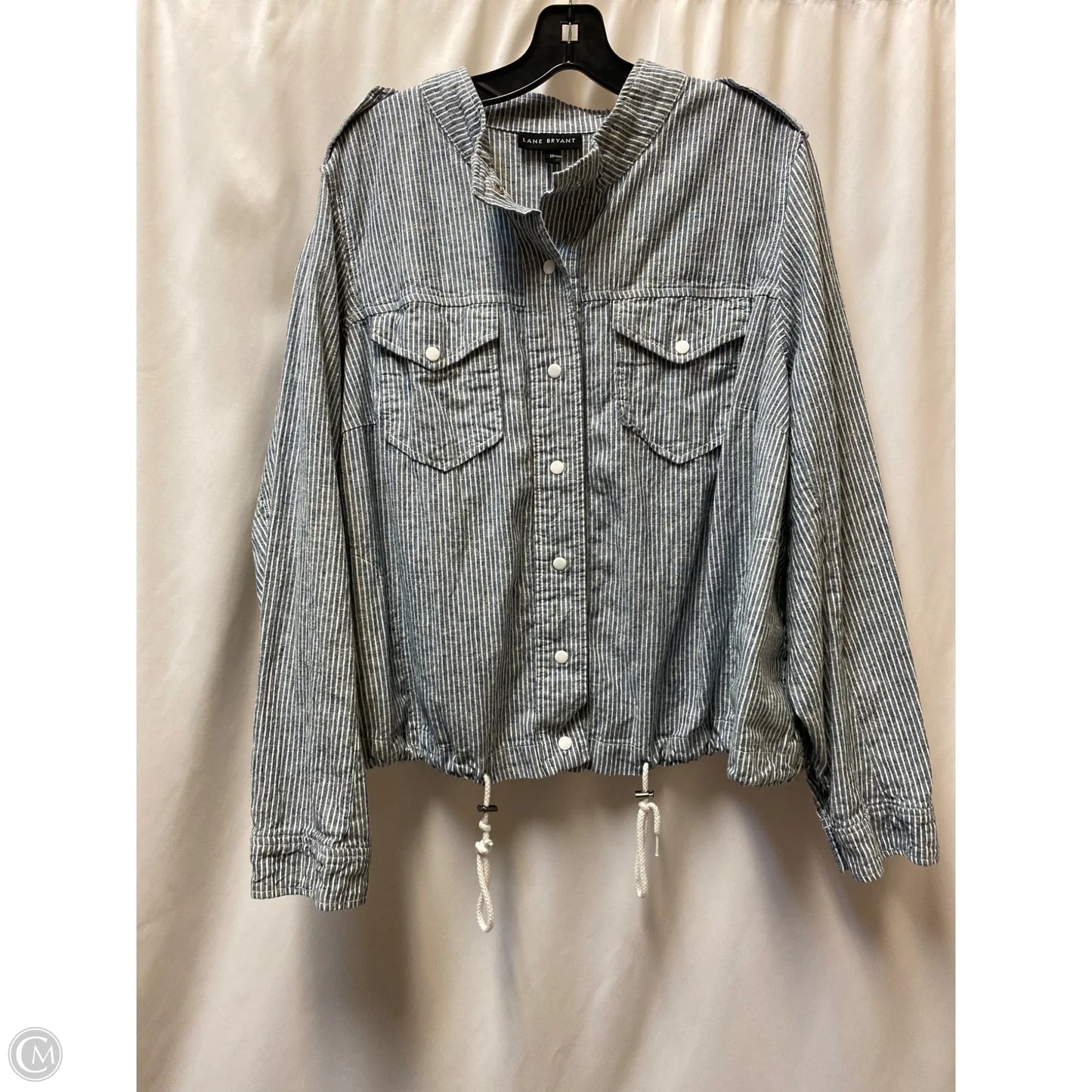 Jacket Other By Lane Bryant In Blue, Size: 2x