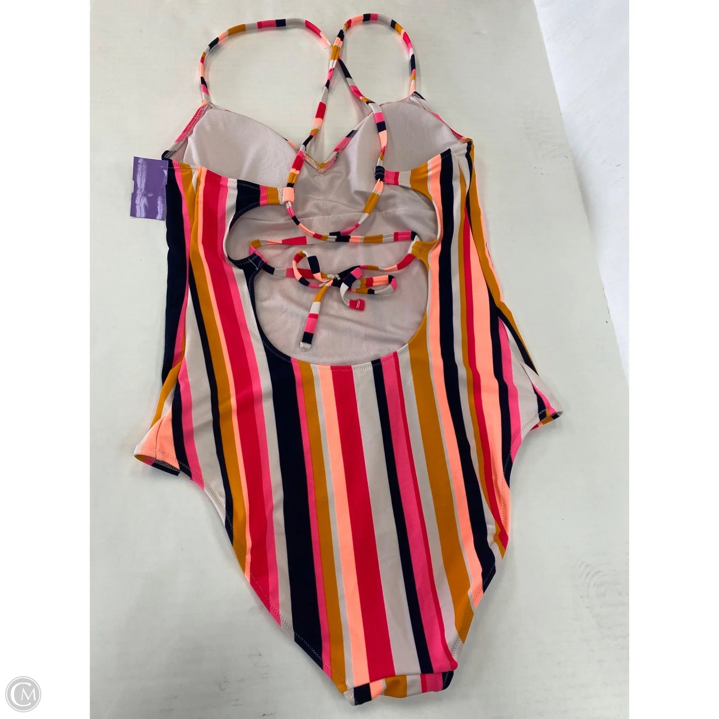 Swimsuit By Aerie In Peach, Size: L