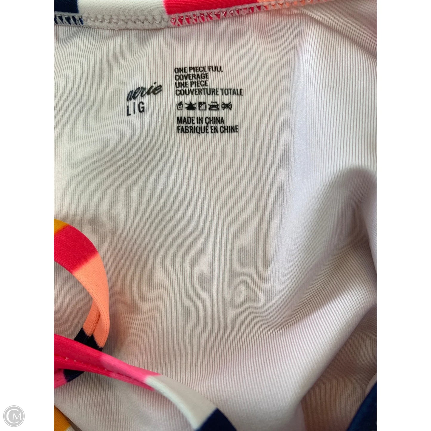 Swimsuit By Aerie In Peach, Size: L