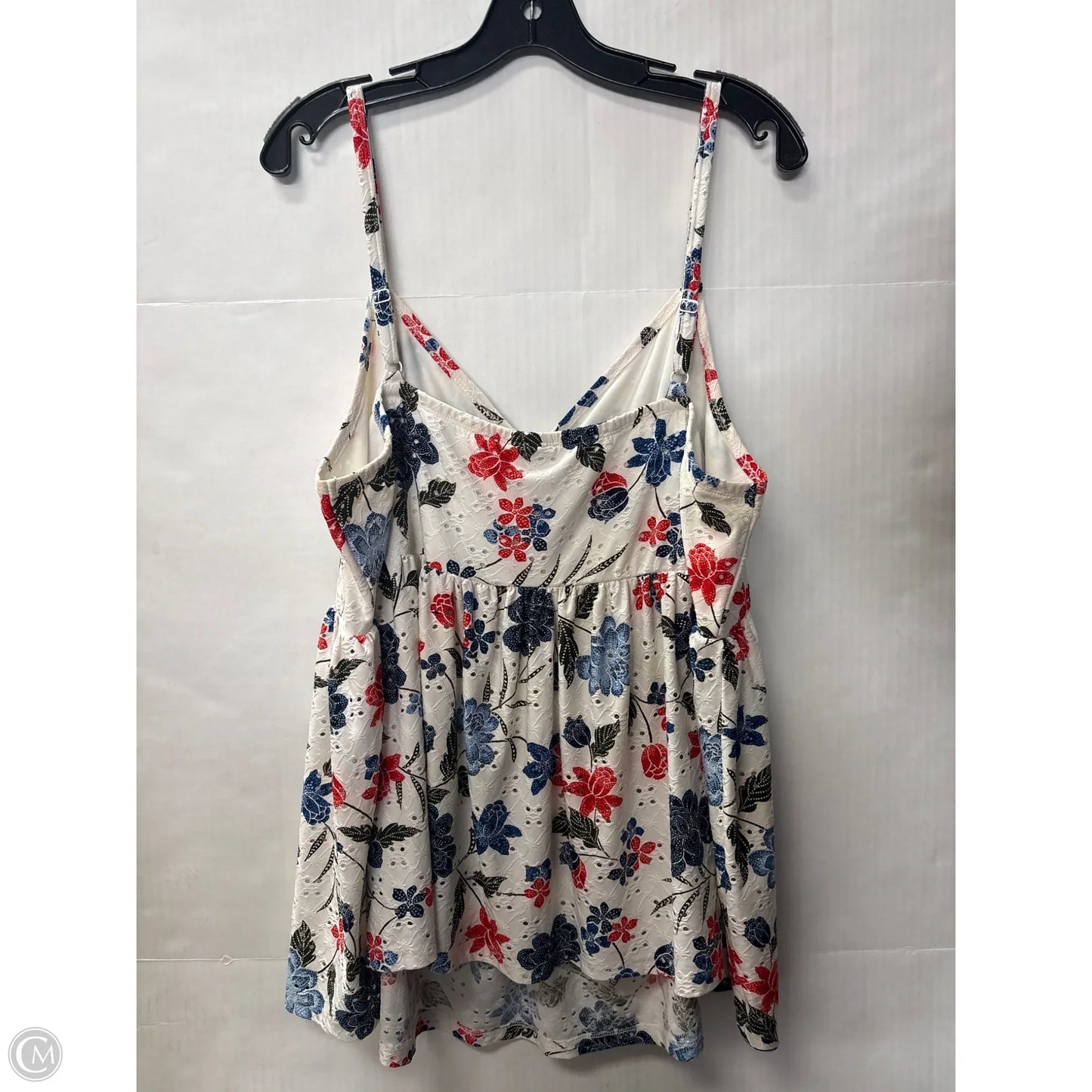 Top Sleeveless By Torrid In White, Size: 3x