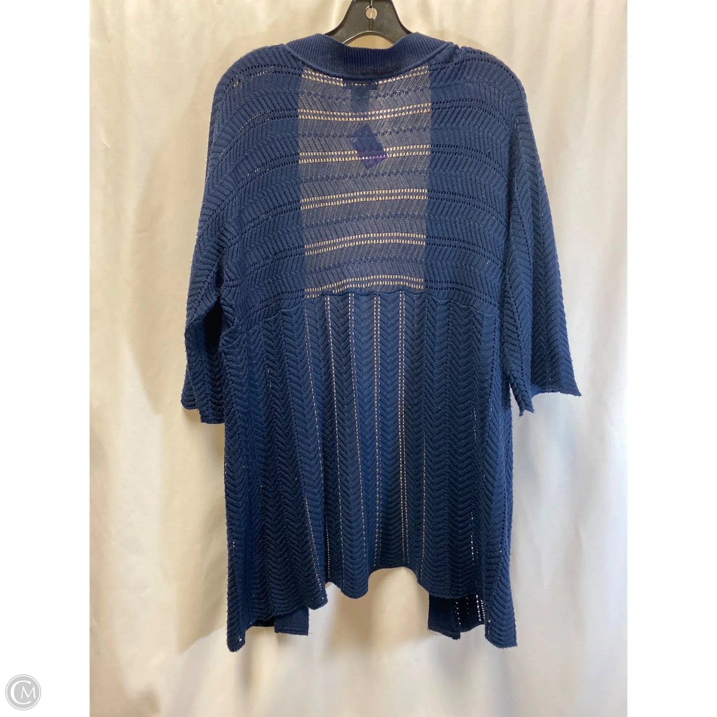 Cardigan By Kim Rogers In Navy, Size: L