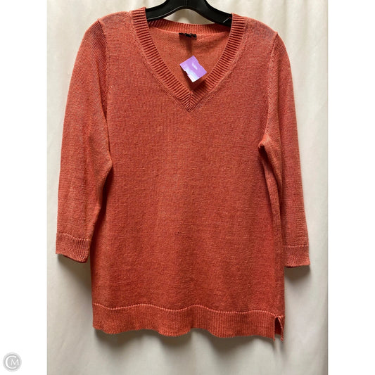 Sweater By Talbots In Red, Size: Lp