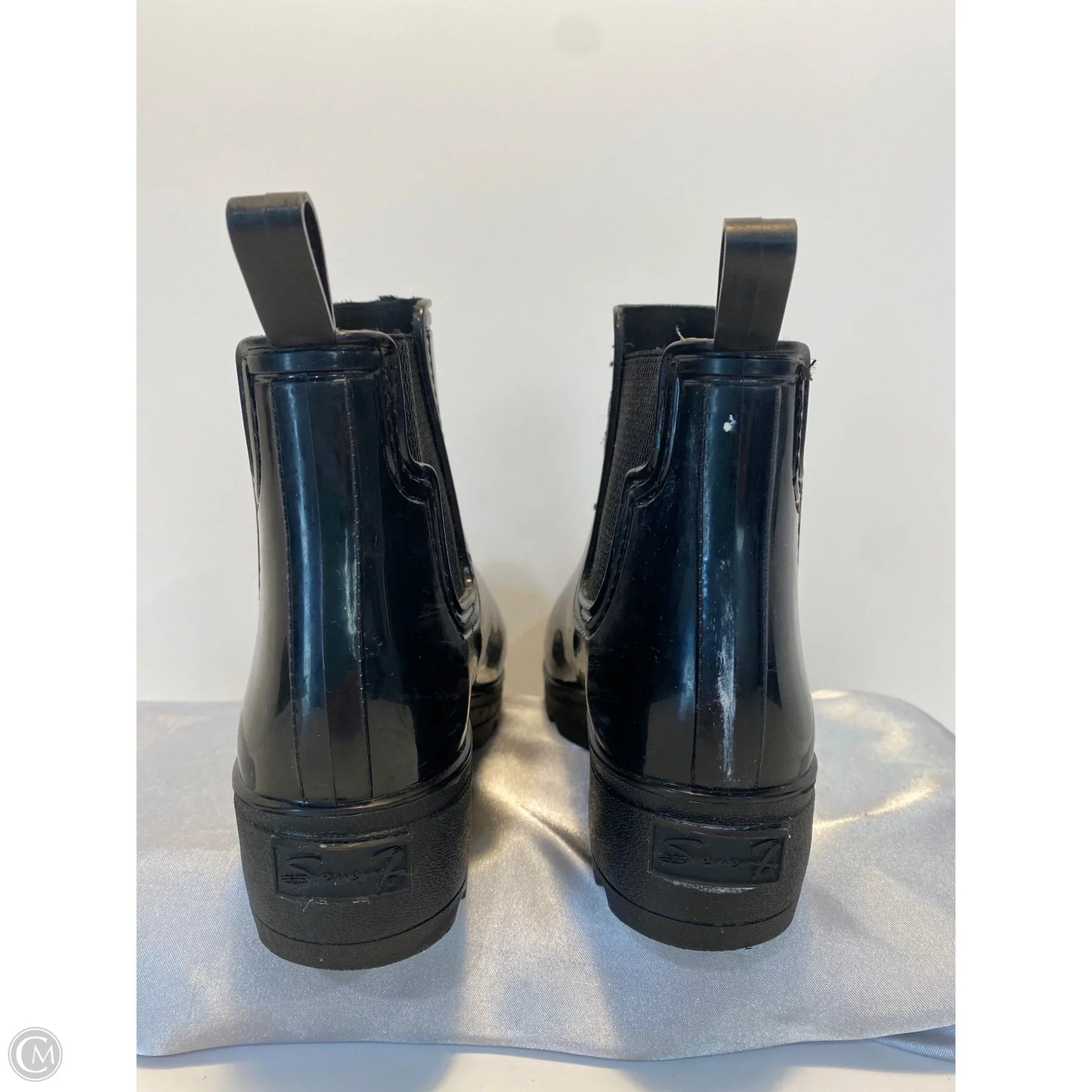 Boots Rain By Clothes Mentor In Black, Size: 10