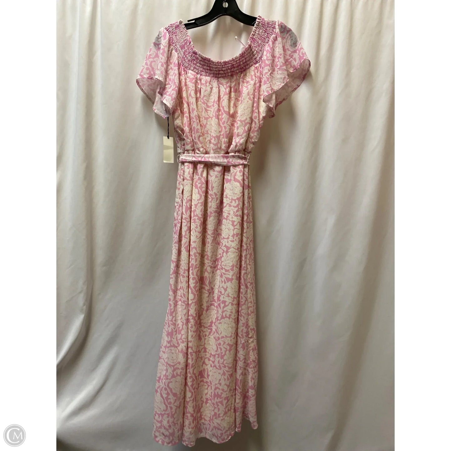 Dress Casual Maxi By Clothes Mentor In Pink, Size: L