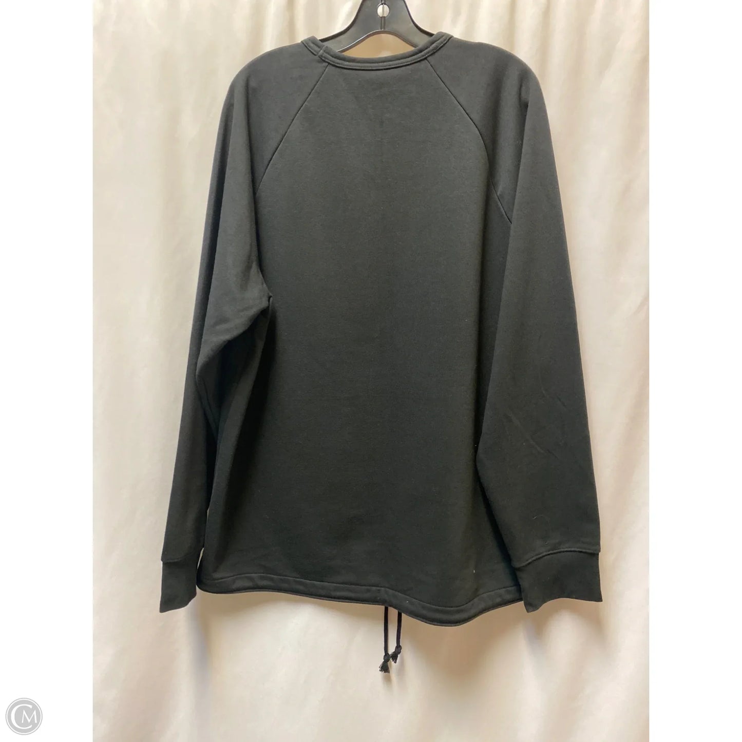 Sweatshirt Crewneck By Athletic Works In Black, Size: Xl