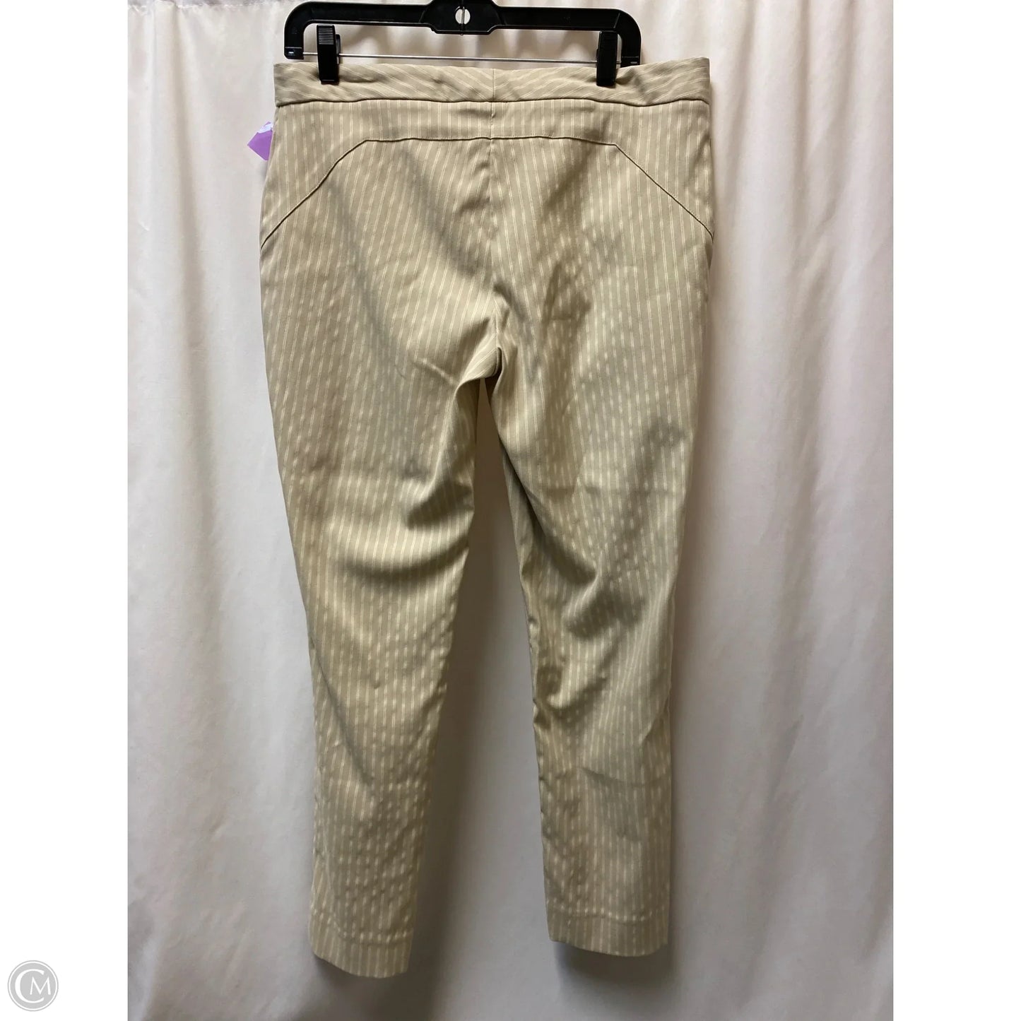 Pants Dress By Calvin Klein In Tan, Size: 12