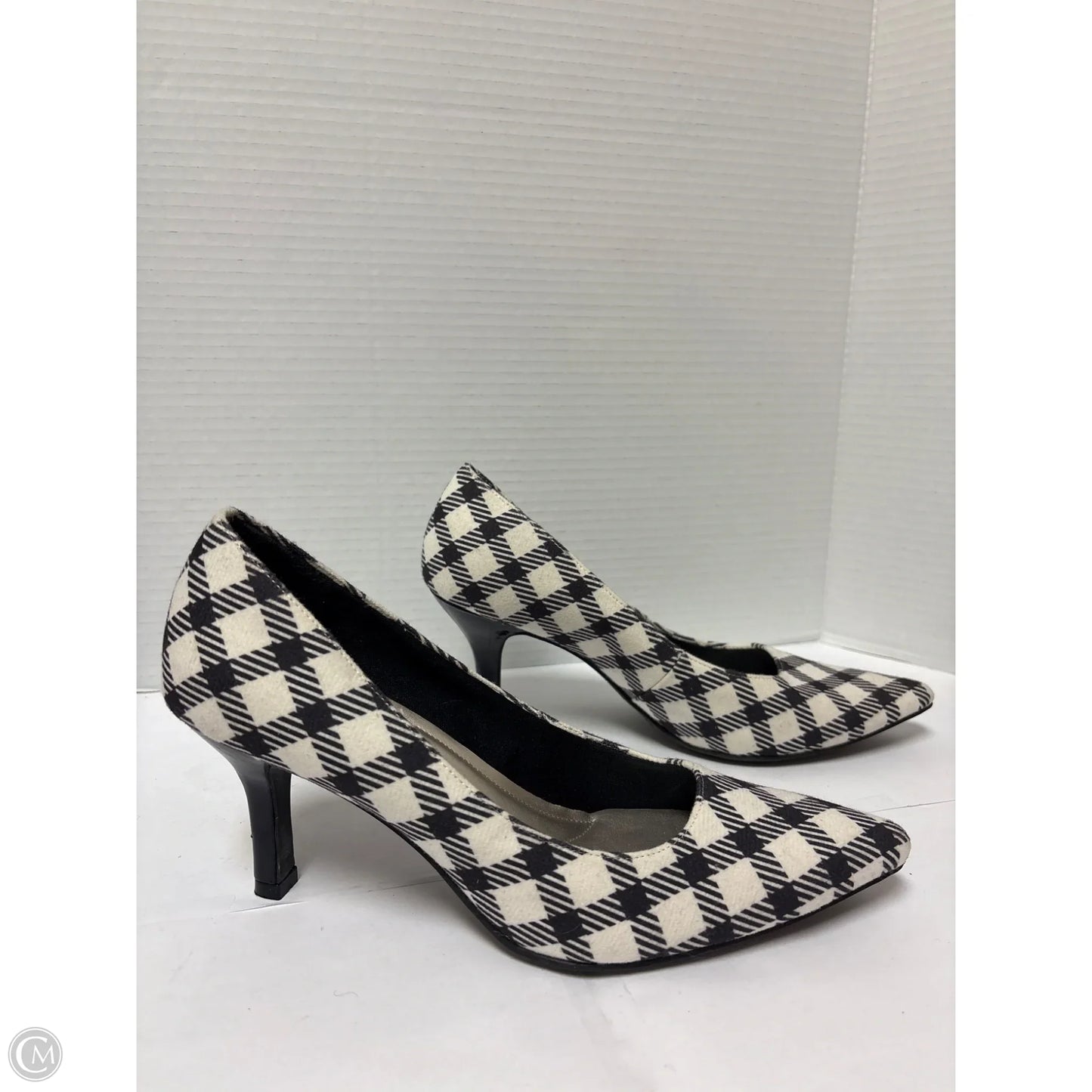 Shoes Heels Stiletto By Comfort Plus In Black, Size: 9.5