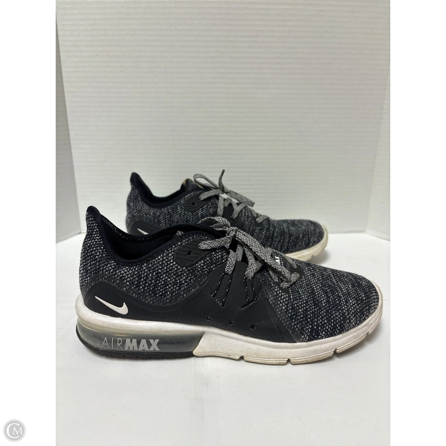 Shoes Athletic By Nike In Black & White, Size: 8