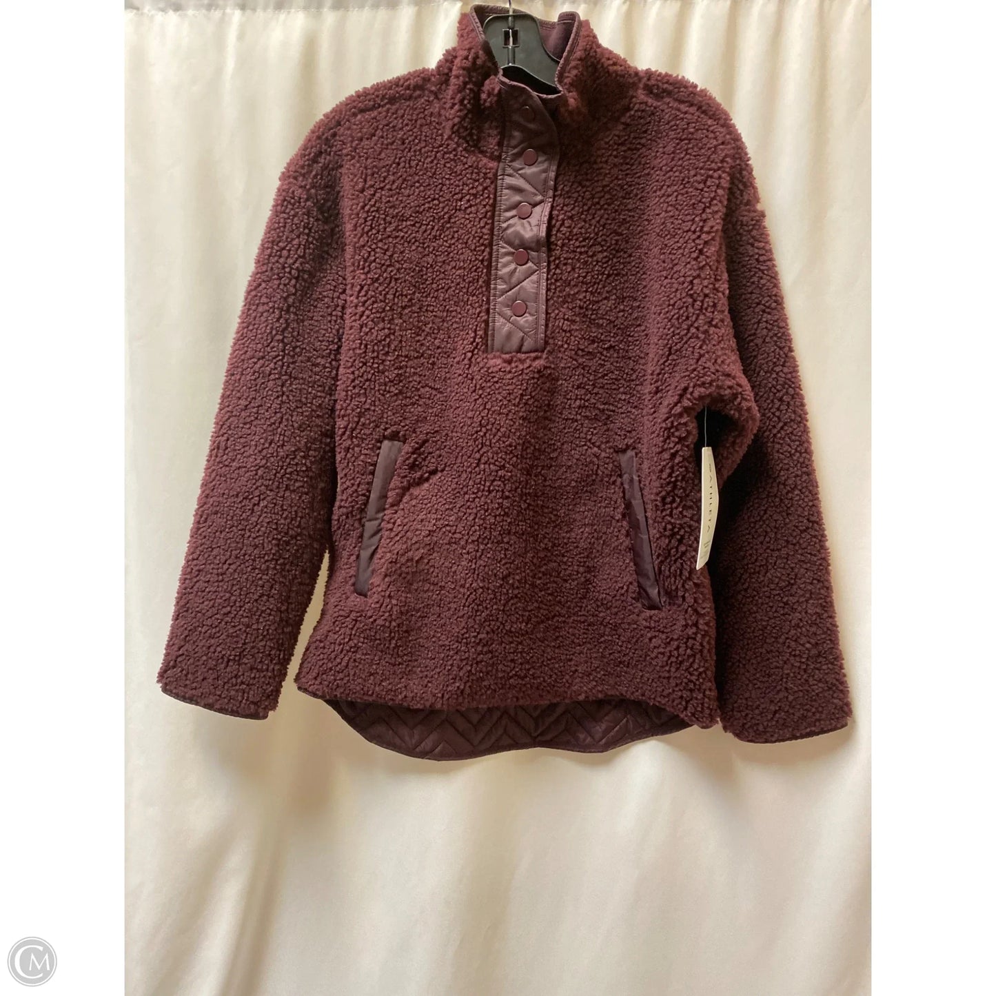 Athletic Fleece By Athleta In Maroon, Size: S