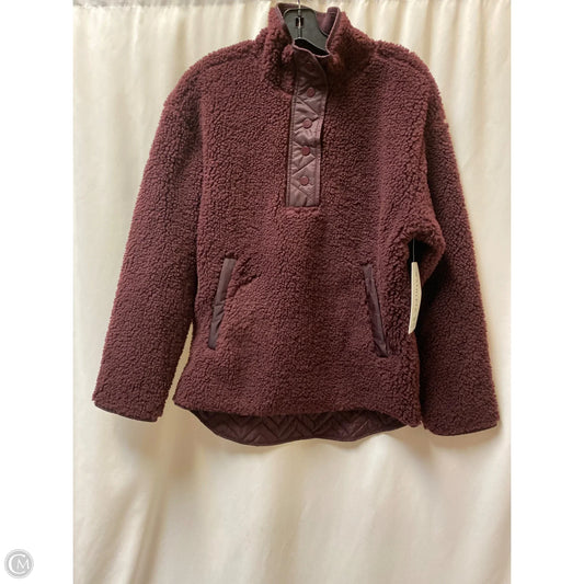 Athletic Fleece By Athleta In Maroon, Size: S
