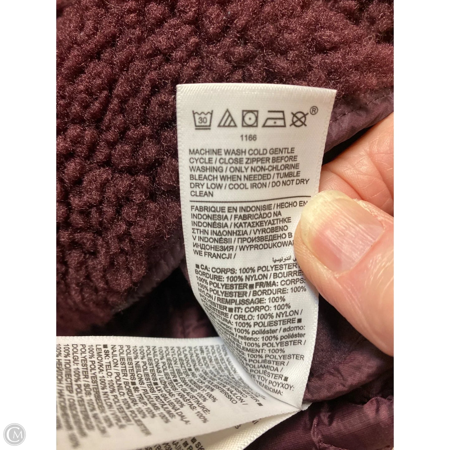 Athletic Fleece By Athleta In Maroon, Size: S