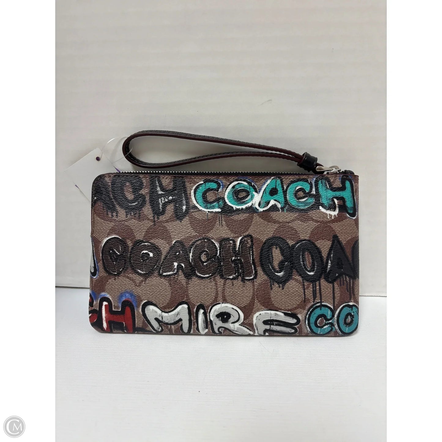 Wristlet Designer By Coach, Size: Medium