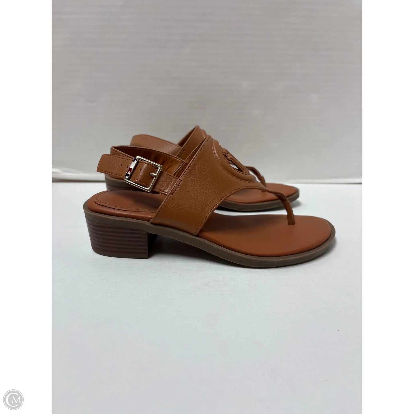 Sandals Flats By Tommy Hilfiger In Brown, Size: 7
