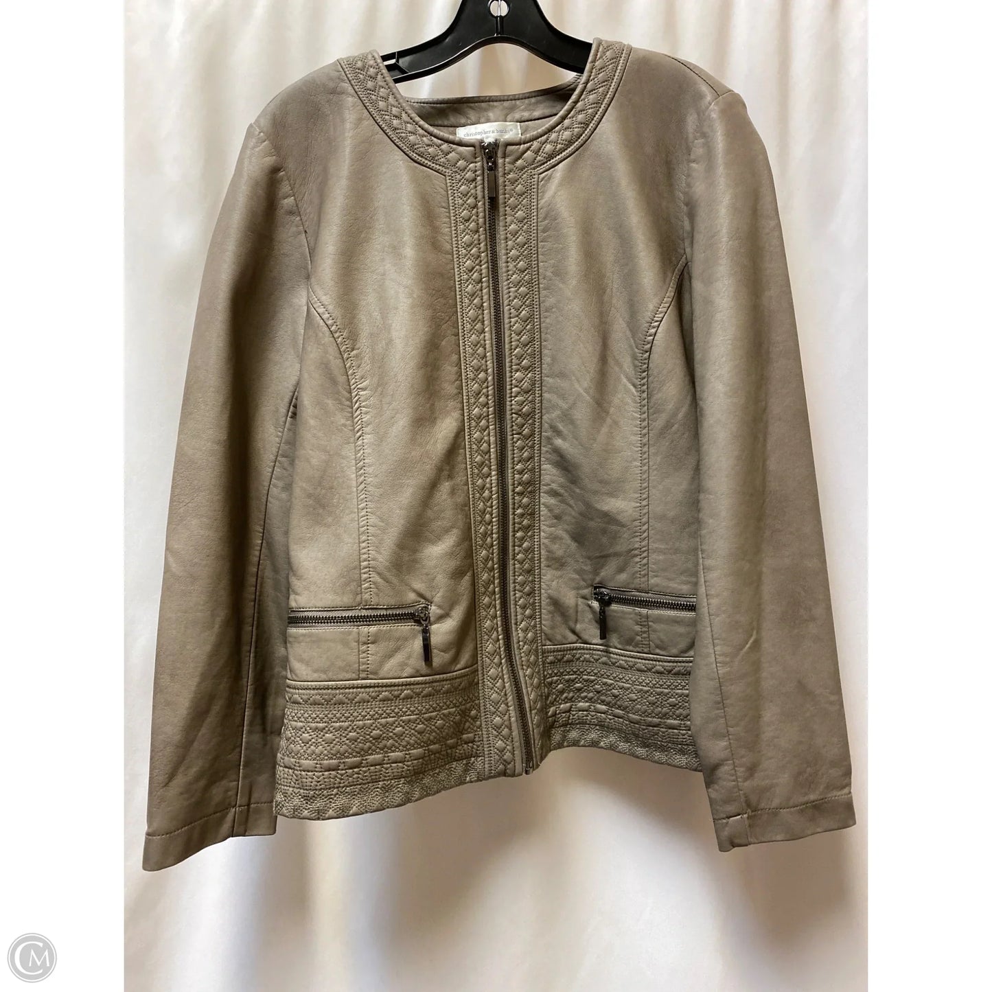 Jacket Other By Christopher And Banks In Brown, Size: M