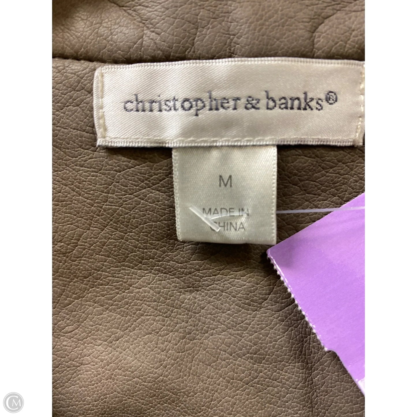 Jacket Other By Christopher And Banks In Brown, Size: M