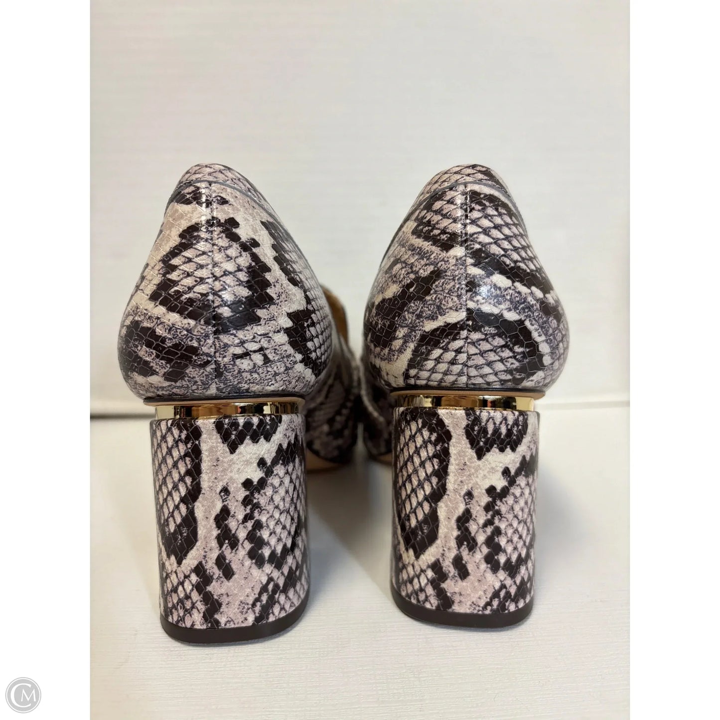 Shoes Heels Block By Antonio Melani In Animal Print, Size: 12